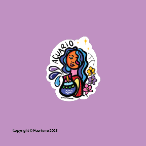 ACUARIO PREMIUM STICKER