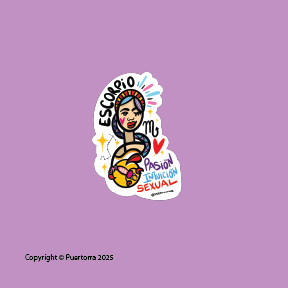 ESCORPIO PREMIUM STICKER