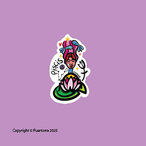 PISCIS PREMIUM STICKER