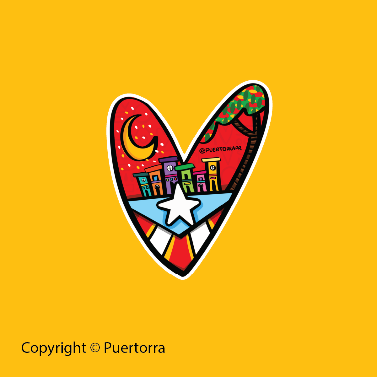 Corazón SJ (Premium Sticker)