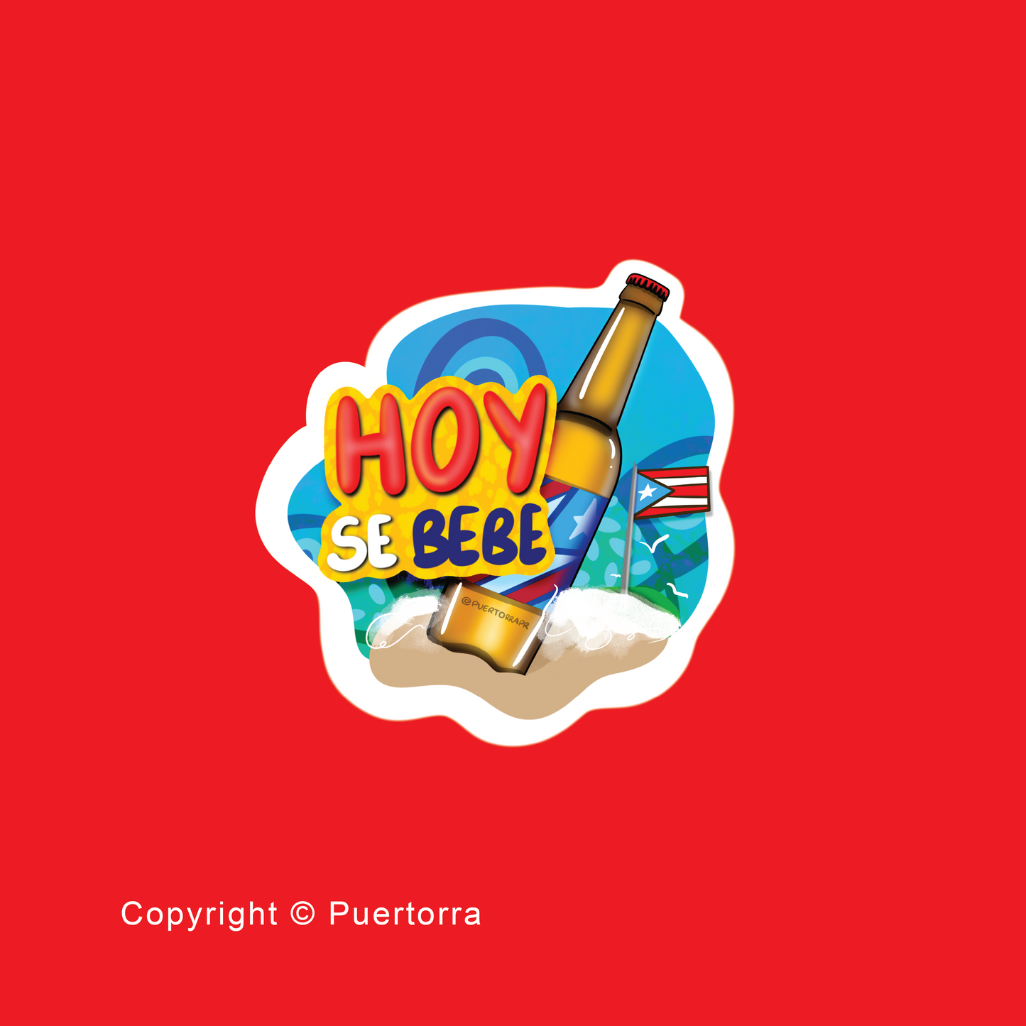 Hoy se Bebe (Premium Sticker)